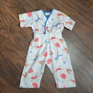 Vintage baseball 2 piece 12 month size